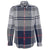 Barbour Dunoon Tailored Shirt Blue Granite