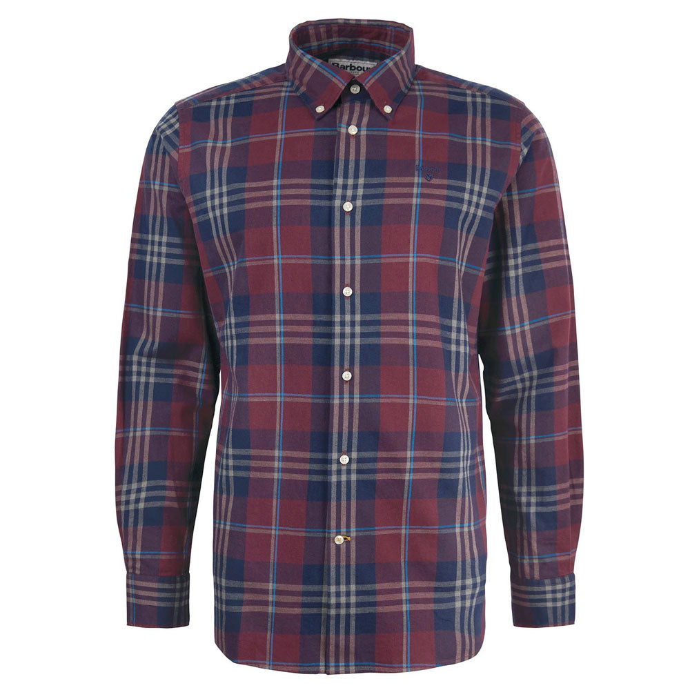 Barbour Edgar Tailored Check Shirt Port