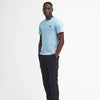 Barbour International Small Logo T-Shirt Concrete Blue