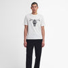 Barbour International Vallis Graphic T-Shirt Whisper White