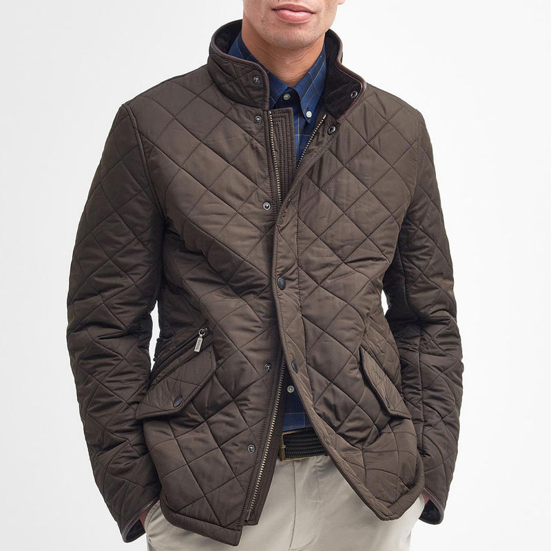 Barbour Powell Quilted Jacket Olive