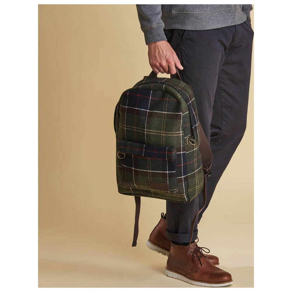 Barbour Carbridge Backpack Classic Tartan Smart Ass Menswear