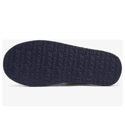 Barbour Mens Everitt Mule Slippers Navy