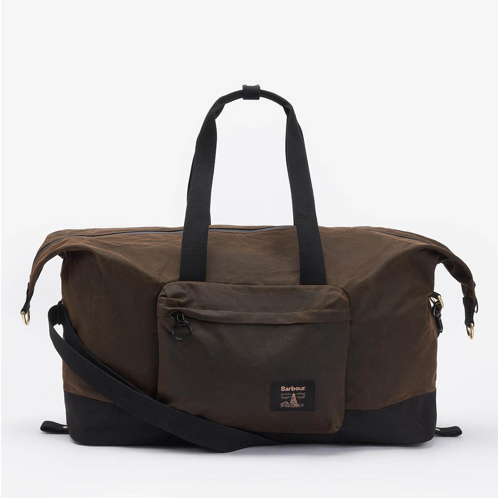 Barbour Field Wax Holdall Olive / Black