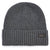 Barbour International Chester Beanie Hat Charcoal Grey