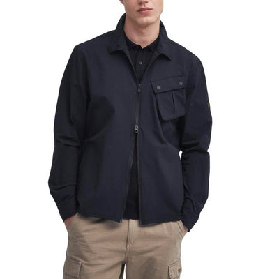 Barbour International Flex Overshirt Black