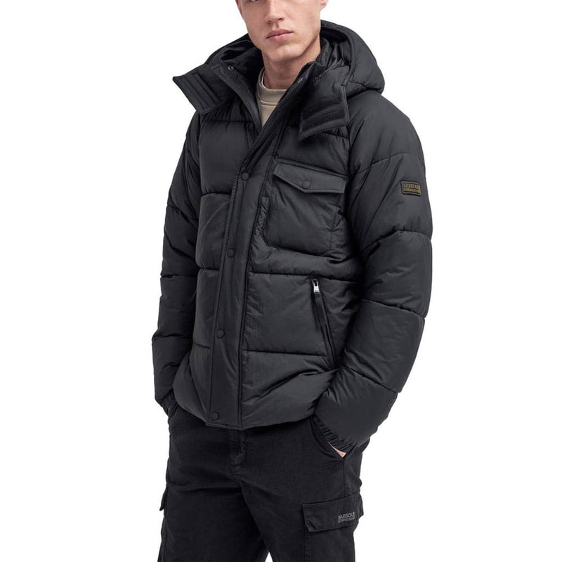 Barbour International Haze Puffer Jacket Black