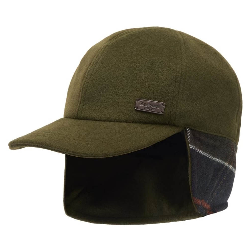 Barbour Lewis Trapper Hat Olive