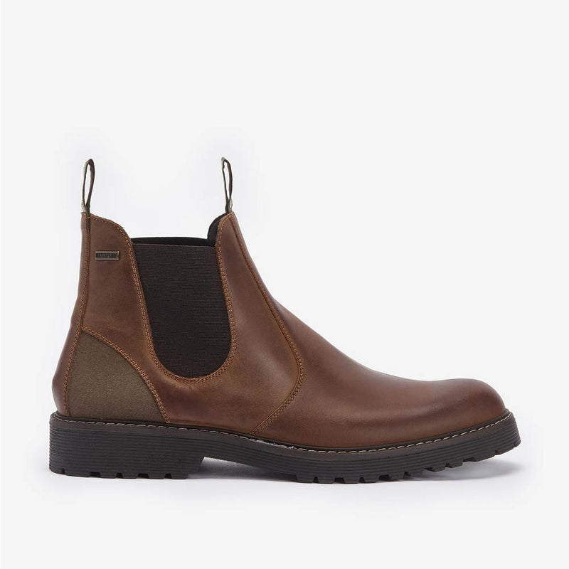 Barbour Patton Chelsea Boot Teak