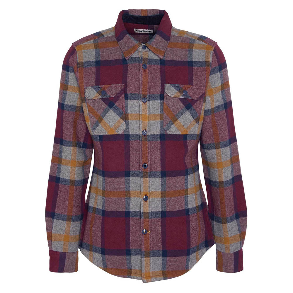 Barbour Rhobell Tailored Shirt Merlot