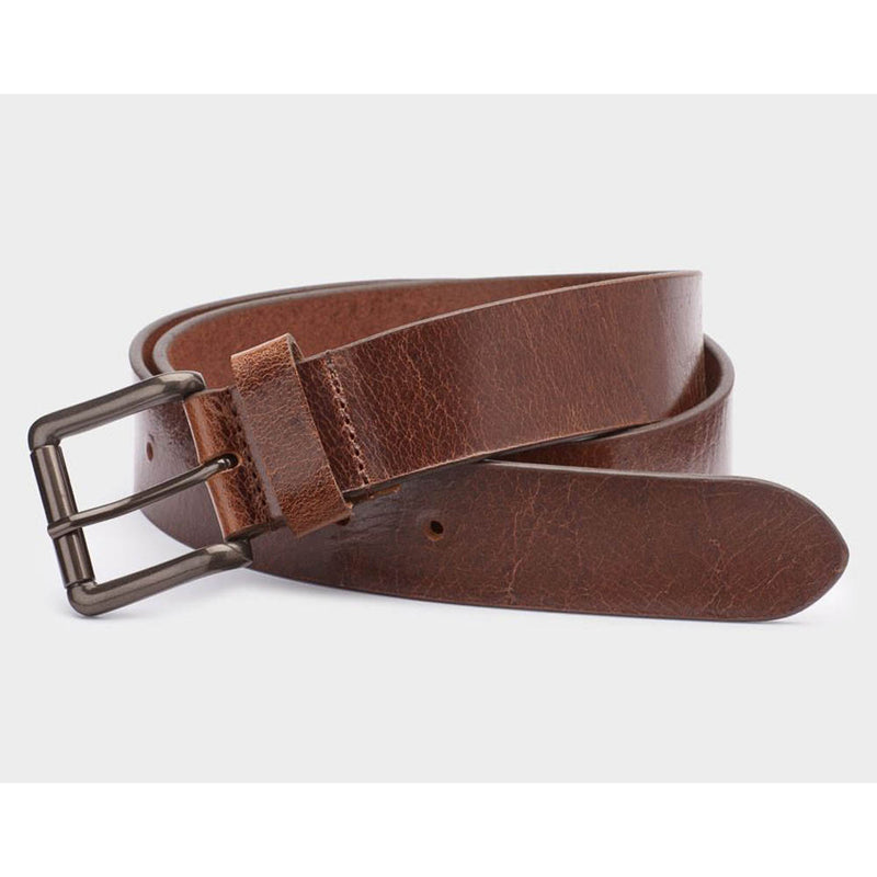 Charles Smith 40mm Real Leather Belt Mid Brown 30028