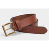 Charles Smith 40mm Real Leather Belt Tan / Brass 30024