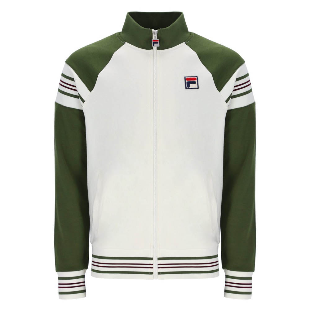 Fila Vintage Ferarra Track Top Jacket Chive / Gardenia