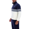 Fila Vintage Merrick Stripe Velour Track Top Jacket Fila Navy / Gardenia