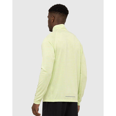 Marshall Artist Quest Quater Zip Neck Top Lime