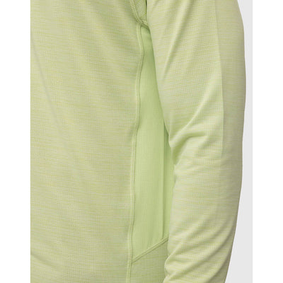 Marshall Artist Quest Quater Zip Neck Top Lime