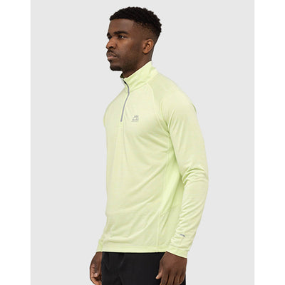 Marshall Artist Quest Quater Zip Neck Top Lime