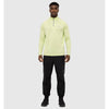 Marshall Artist Quest Quater Zip Neck Top Lime