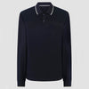 Mish Mash Siljan Long Sleeve Polo Shirt Navy