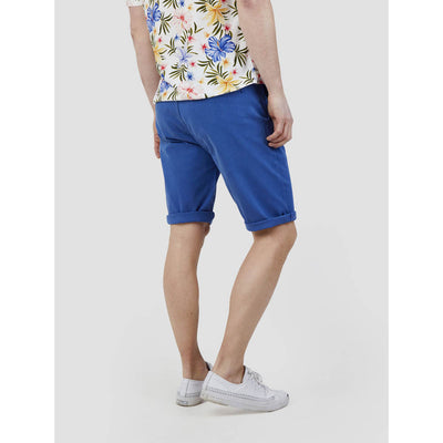 Mish Mash Weymouth Mid Stretch Chino Shorts Royal Blue