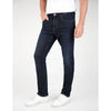 Mish Mash Mirage Blue Black Denim Jeans 1984 Tapered Fit