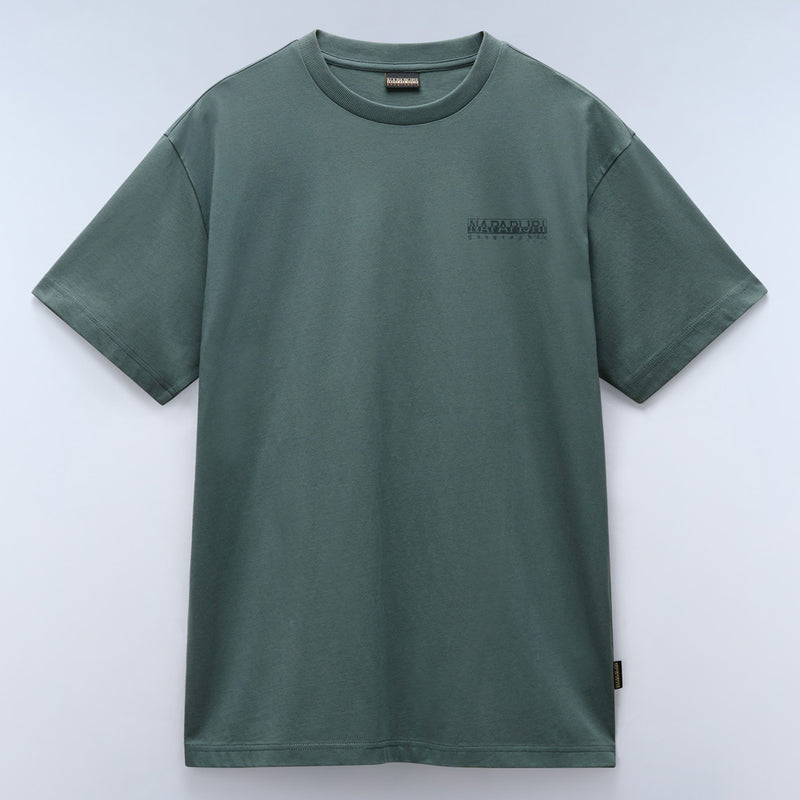 Napapijri Albula Short Sleeve T-Shirt Green Urban