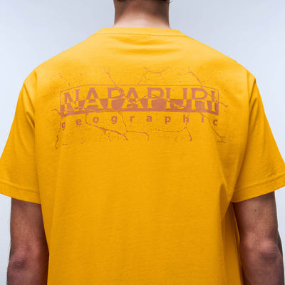 Napapijri Albula Short Sleeve T-Shirt Orange Marigold