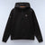 Napapijri Badge Half Zip Up Hoodie Black