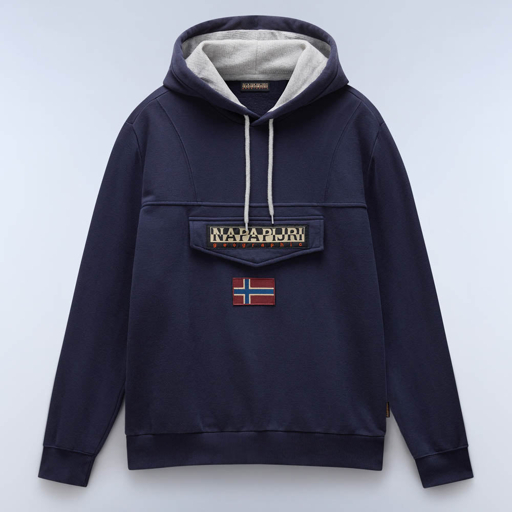 Napapijri navy hoodie sale