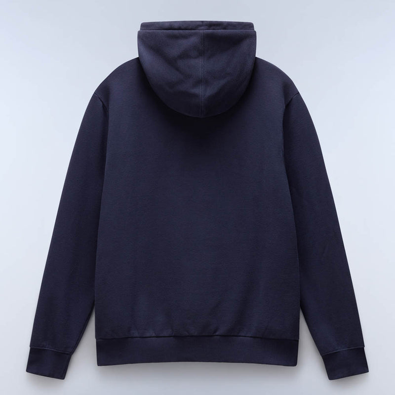 Napapijri Burgee Winter 3 Logo Hoodie Blue Marine