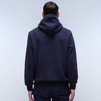 Napapijri Burgee Winter 3 Logo Hoodie Blue Marine