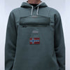 Napapijri Burgee Winter 3 Logo Hoodie Green Urban