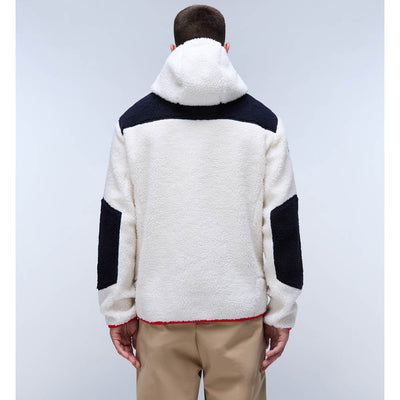 Napapijri Yupik Full-Zip Fleece Hoodie Beige Dimity