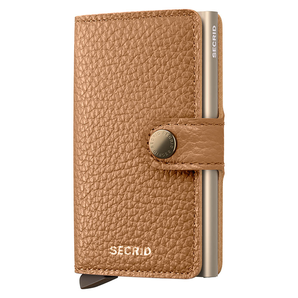 Secrid Miniwallet Pebble Cappuccino Leather Wallet