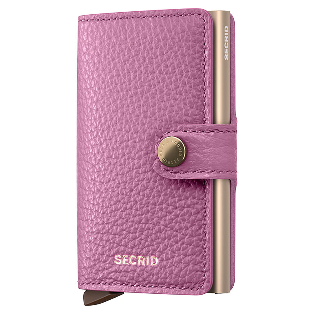 Secrid Miniwallet Pebble Orchid Leather Wallet