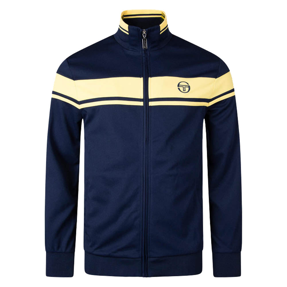 Sergio Tacchini Damarindo Track Top Maratime Blue / Lemon Drop