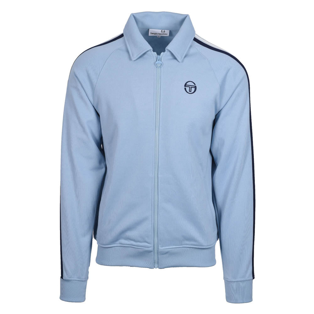 Sergio Tacchini Renshaw Tape Track Top Celestial Blue