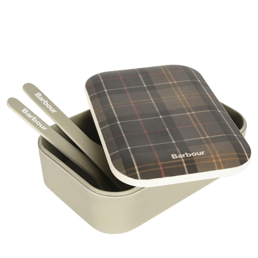 Barbour Tartan Lunch Bag - Accessories from Brocklehursts UK