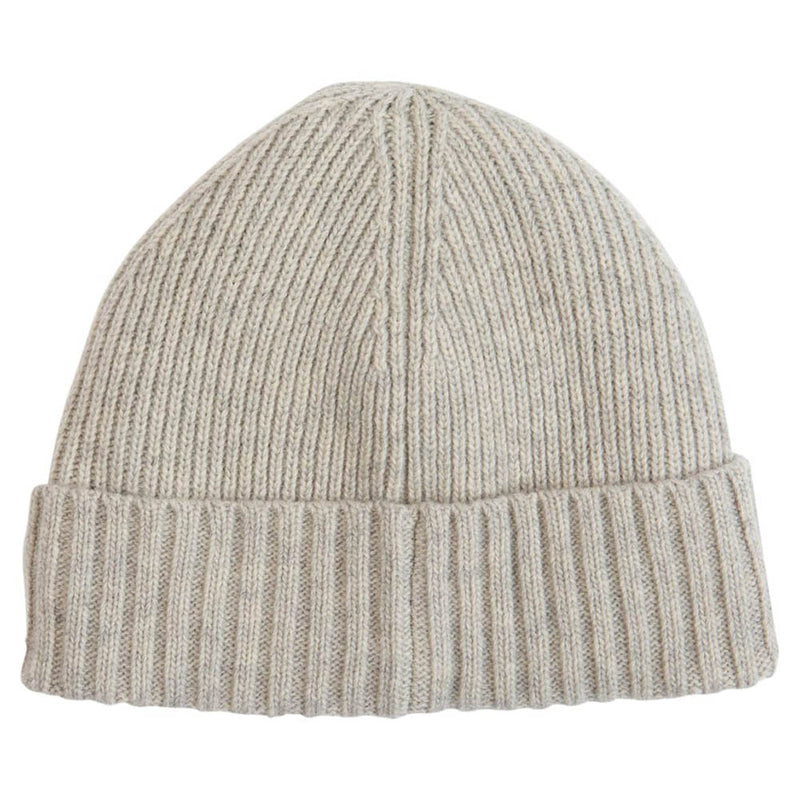 Barbour Mens Carlton Beanie Light Grey