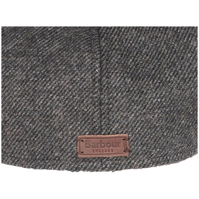 Barbour Claymore Bakerboy Cap Charcoal