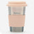 Barbour Reusable Tartan Travel Mug Pink and Grey Tartan