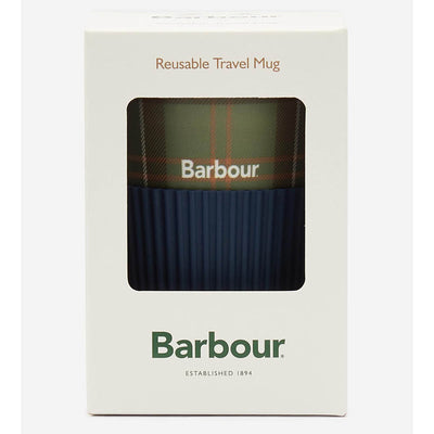 Barbour Reusable Tartan Travel Mug Classic Tartan